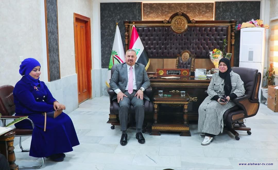 نائب محافظ ذي قار يلتقي وفد من وزارة العمل والشوؤن الاجتماعية