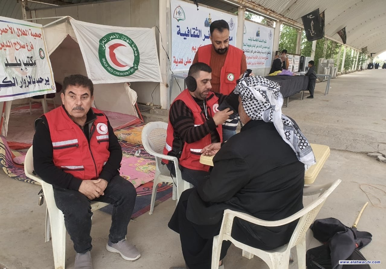 الهلال الأحمر يعلن خطته الخاصة بزيارة استشهاد الامام الهادي (ع)