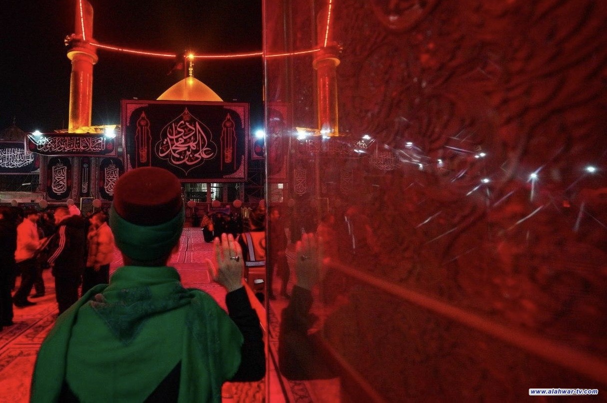 مواكب الخدمة تواصل استقبال الزائرين في ذكرى استشهاد الإمام الهادي (عليه السلام)