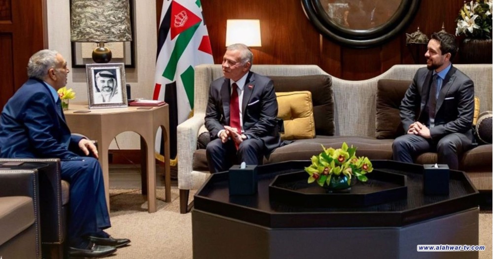 رئيس مجلس النواب يلتقي العاهل الأردني عبد الله الثاني