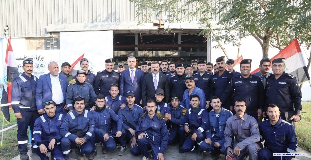 وزير الداخلية يتابع سير العمل في المديرية العامة للبنى التحتية