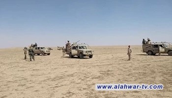 الحشد الشعبي يفرض طوقا امنيا على مناطق منفذ عرعر لدواع امنية