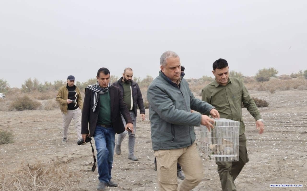 بعد حملة رقابية في بغداد..إعادة الحيوانات المصادَرة إلى موائلها الطبيعية في ذي قار