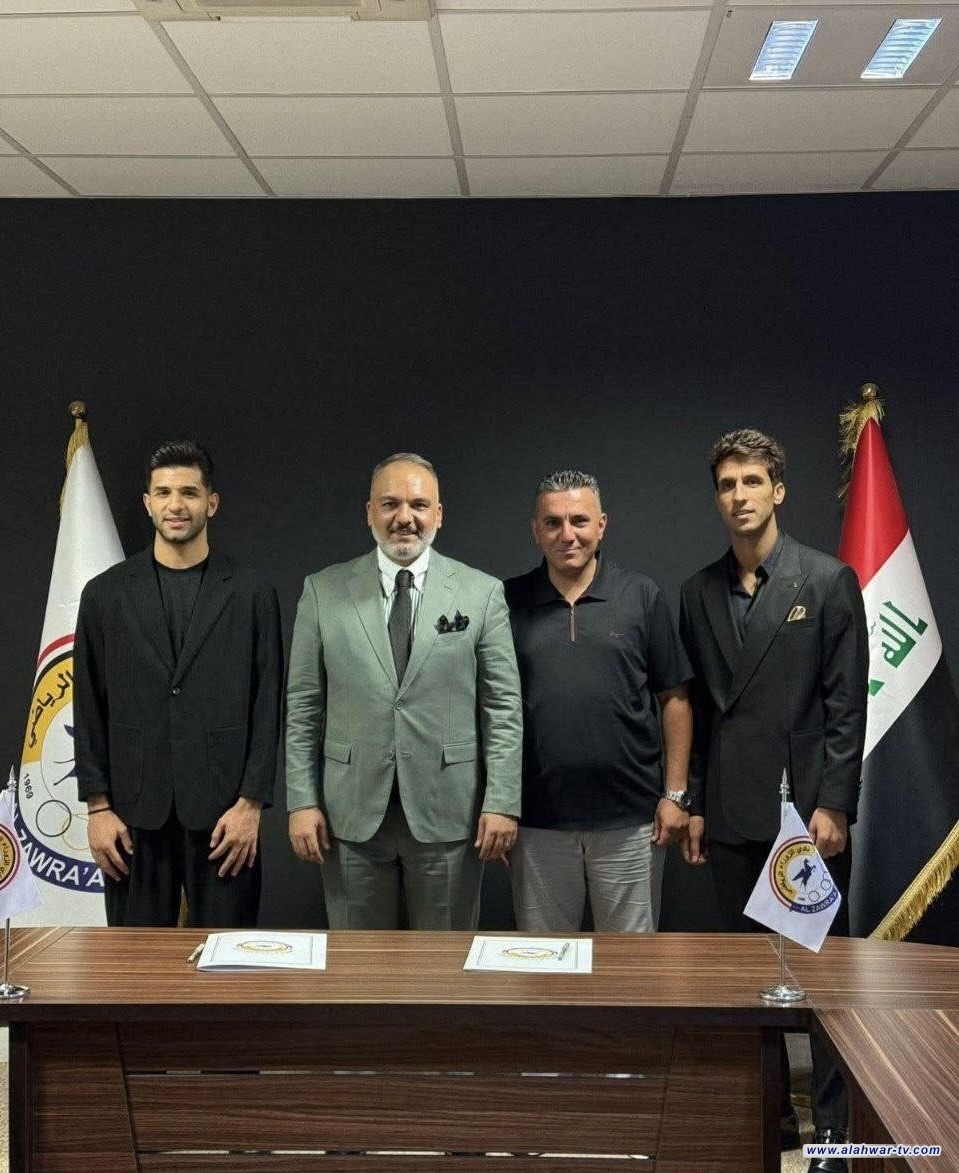 الزوراء يعزز صفوفه بمهاجم ويجدد عقد مدافعه