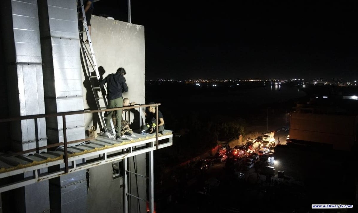 الدفاع المدني تستنفر لإخماد حريق الكوت وإنقاذ المواطنين المحاصرين