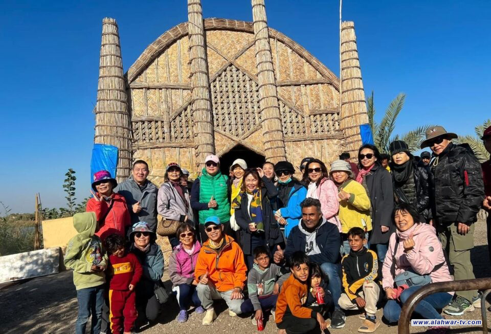 وفد صيني يجري جولة سياحية في أهوار ذي قار