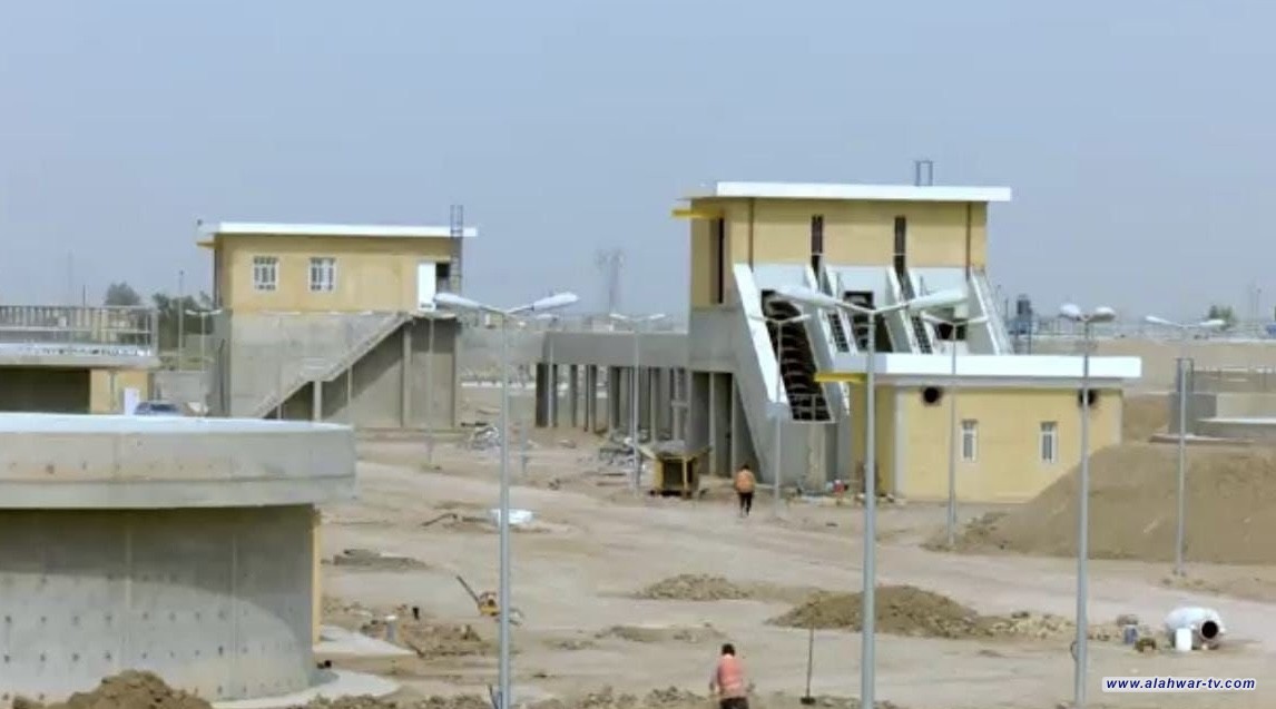 ذي قار تعلن عن إنجاز 98% من مشروع محطة معالجة مجاري قضاء الرفاعي