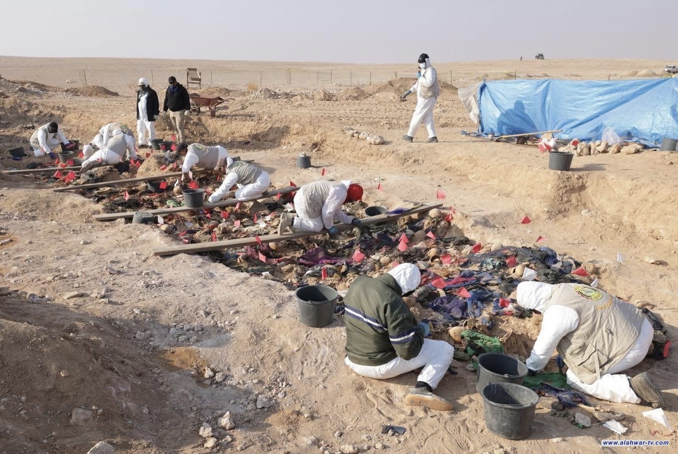 مؤسسة الشهداء تكشف تفاصيل عمليات البحث والتنقيب عن المقابر الجماعية