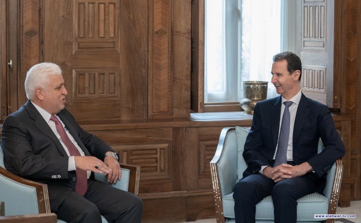 الفياض يبحث مع الأسد ضبط الحدود وملاحقة التنظيمات المتطرفة