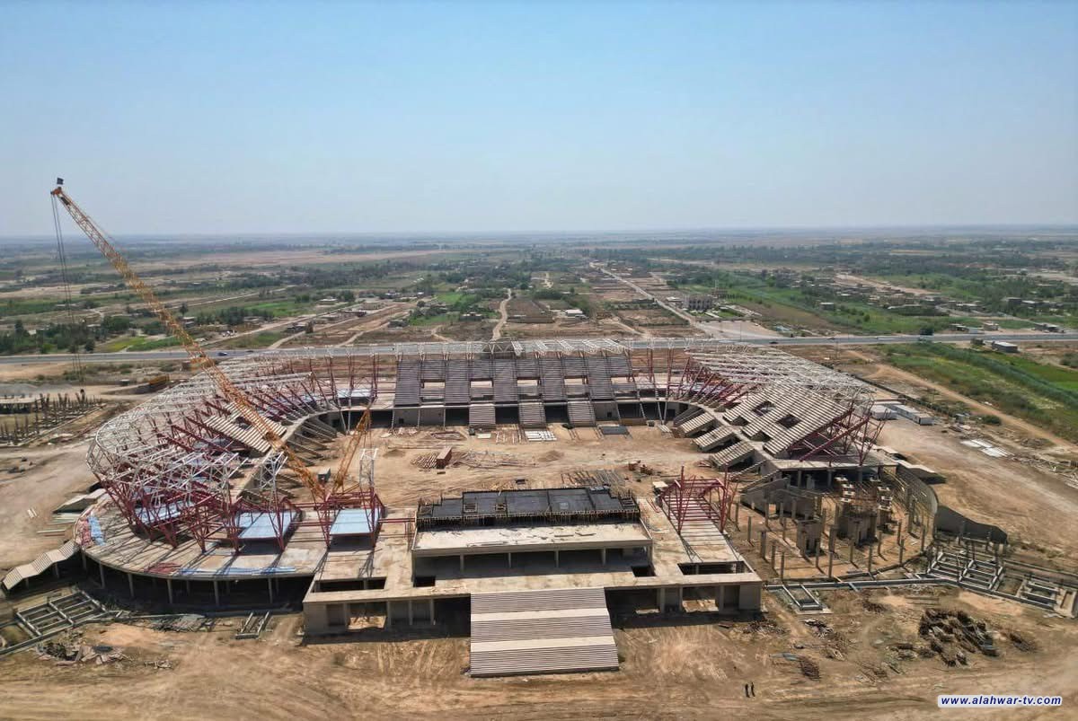 استئناف العمل بمشروع ملعب الناصرية الأولمبي في ذي قار