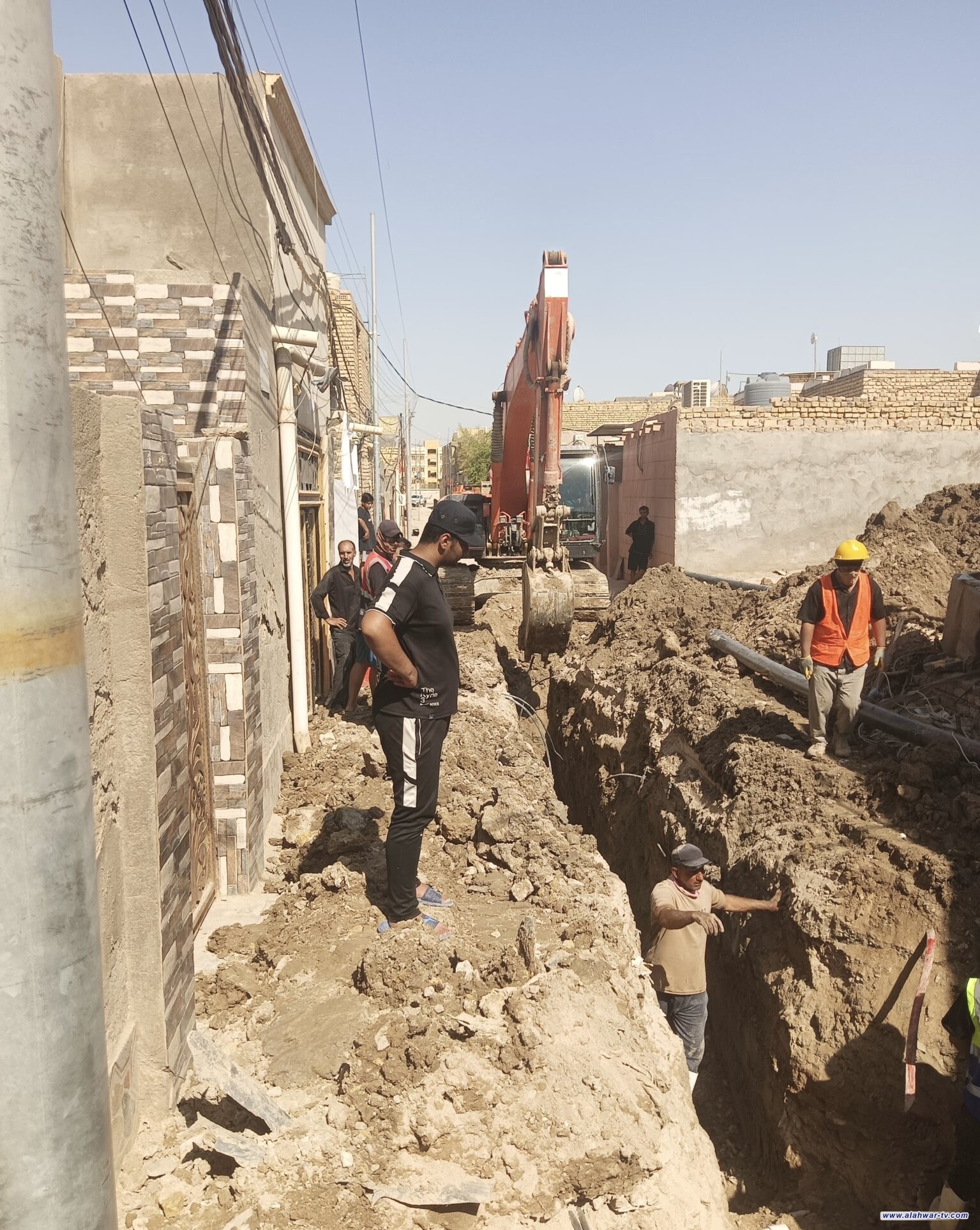 مشروع الصرف الصحي في المهيدية والطليعة يحقق 38% نسبة إنجاز ويدخل مراحل متقدمة في الناصرية