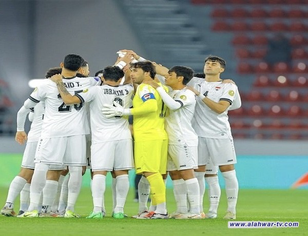 المنتخب الوطني يختتم تدريباته لمواجهة السعودية