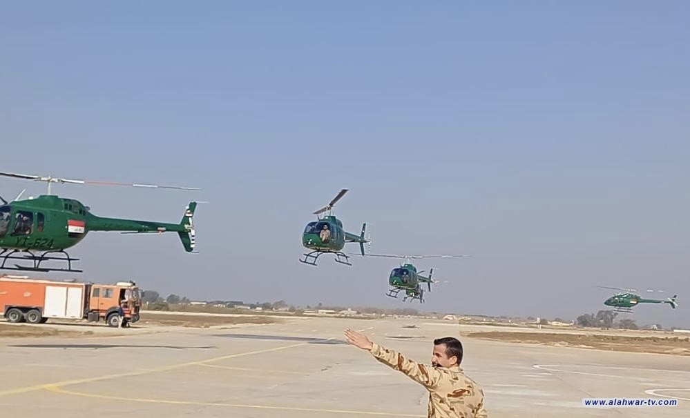 كلية طيران الجيش تستلم 7 طائرات BELL 505