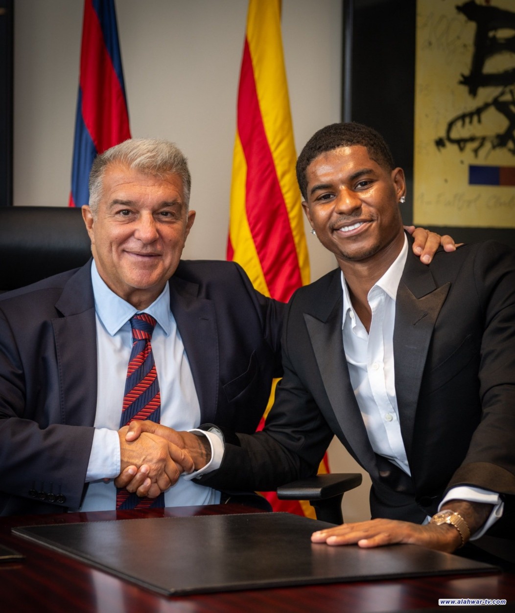 برشلونة يعلن صفقة راشفورد