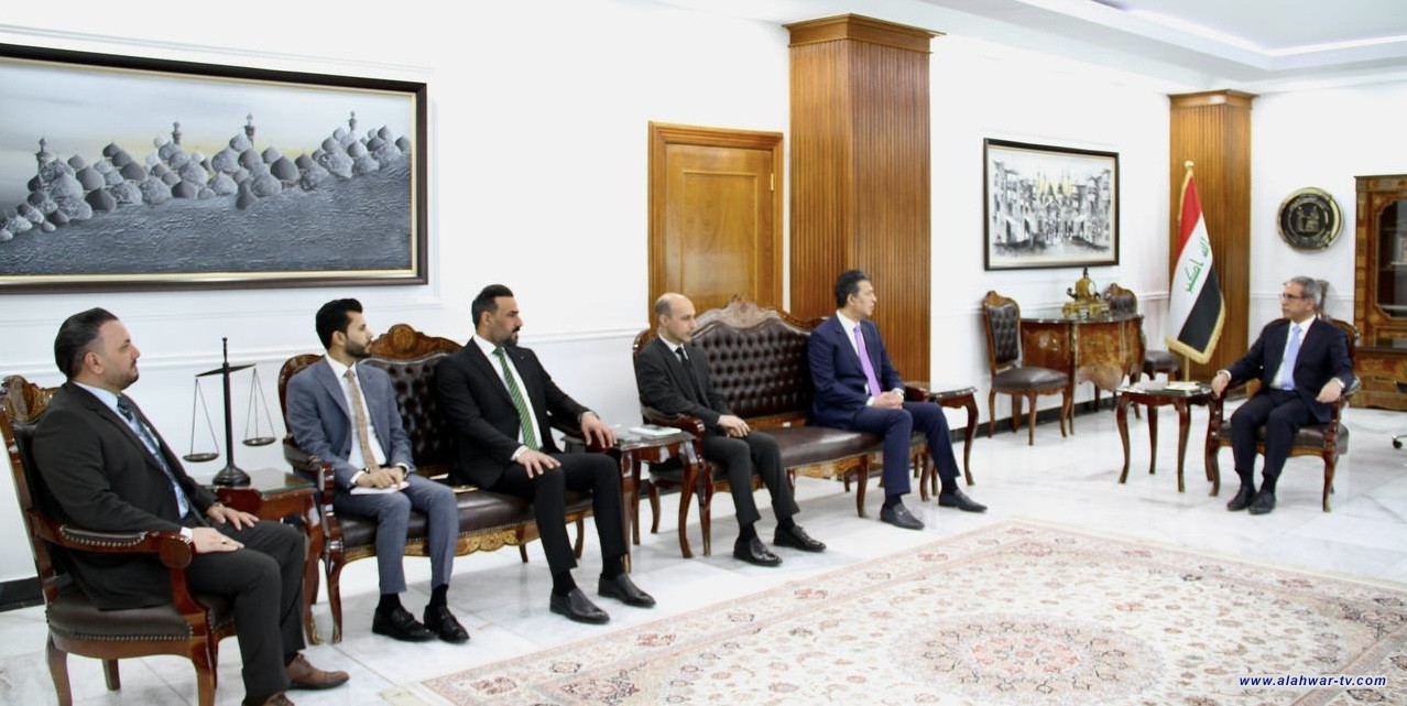 رئيس شبكة الإعلام يبحث مع رئيس مجلس القضاء الإجراءات التي تكفل حرية التعبير