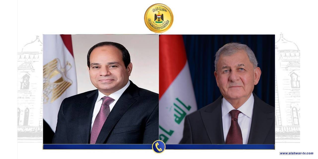 رئيس الجمهورية يهنئ الرئيس المصري بمناسبة إعادة انتخابه لدورة رئاسية جديدة