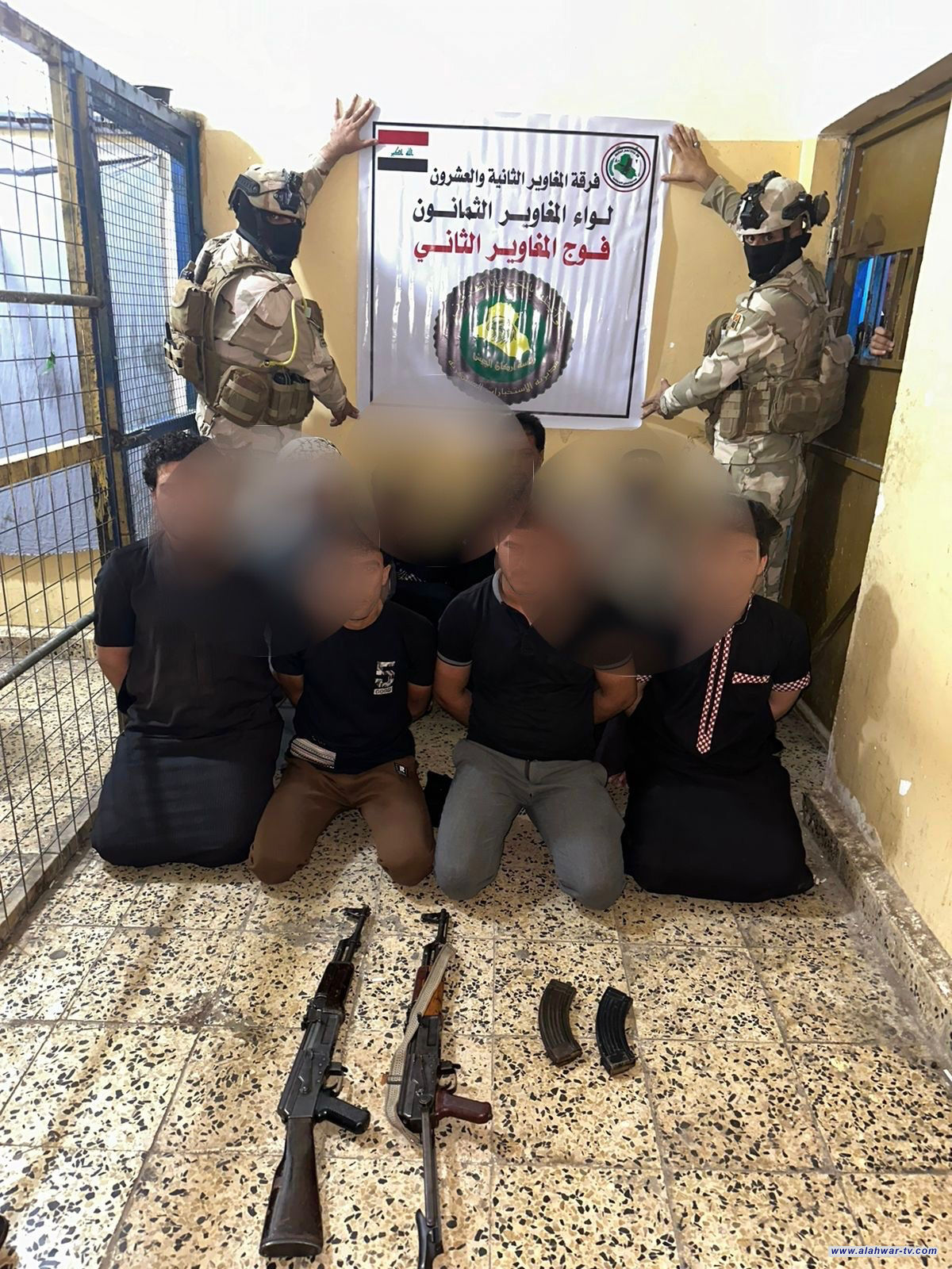 قبل ارتكابها.. قوّة أمنية تحبط "دكة عشائرية" وتعتقل 9 مسلحين جنوب العراق