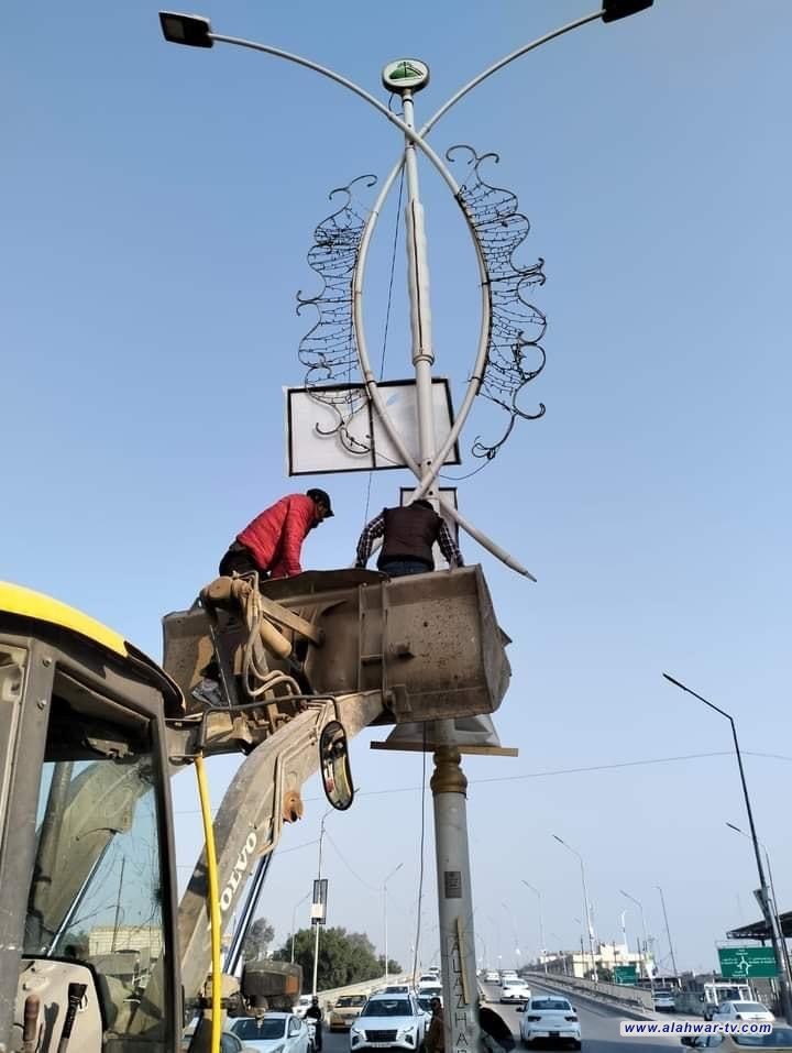 بلدية الناصرية: شرعنا بحملة واسعة لرفع صور ودعايات المرشحين
