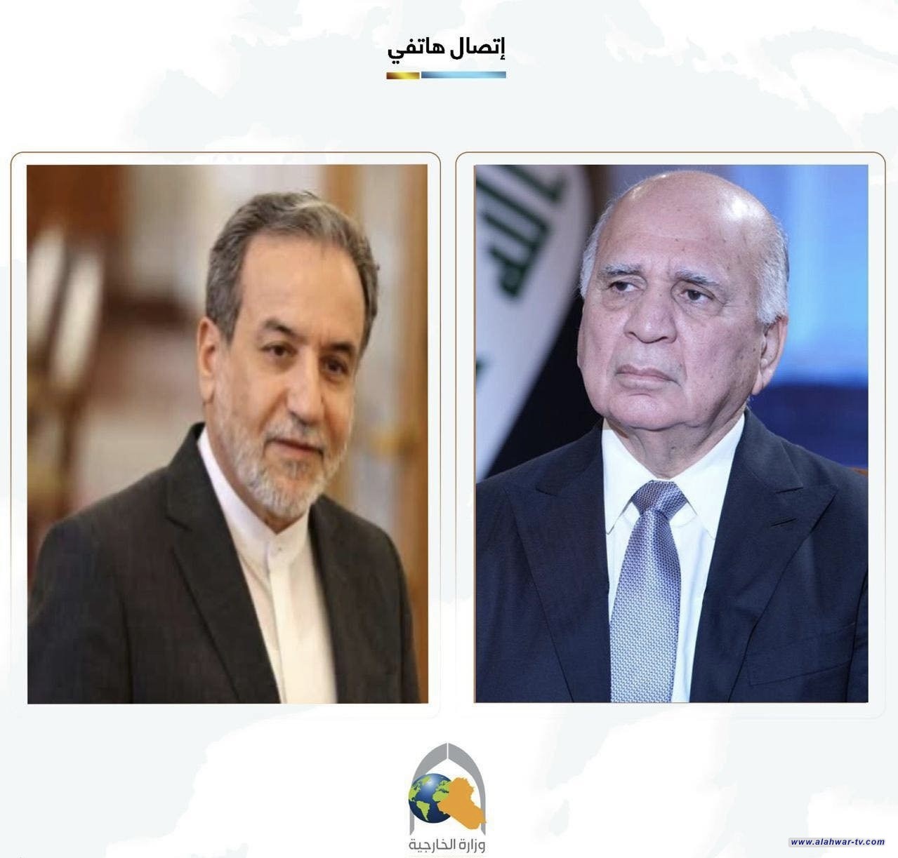 وزير الخارجية ونظيره الإيراني يبحثان الحوار بين طهران وأوروبا والوضع في غزة