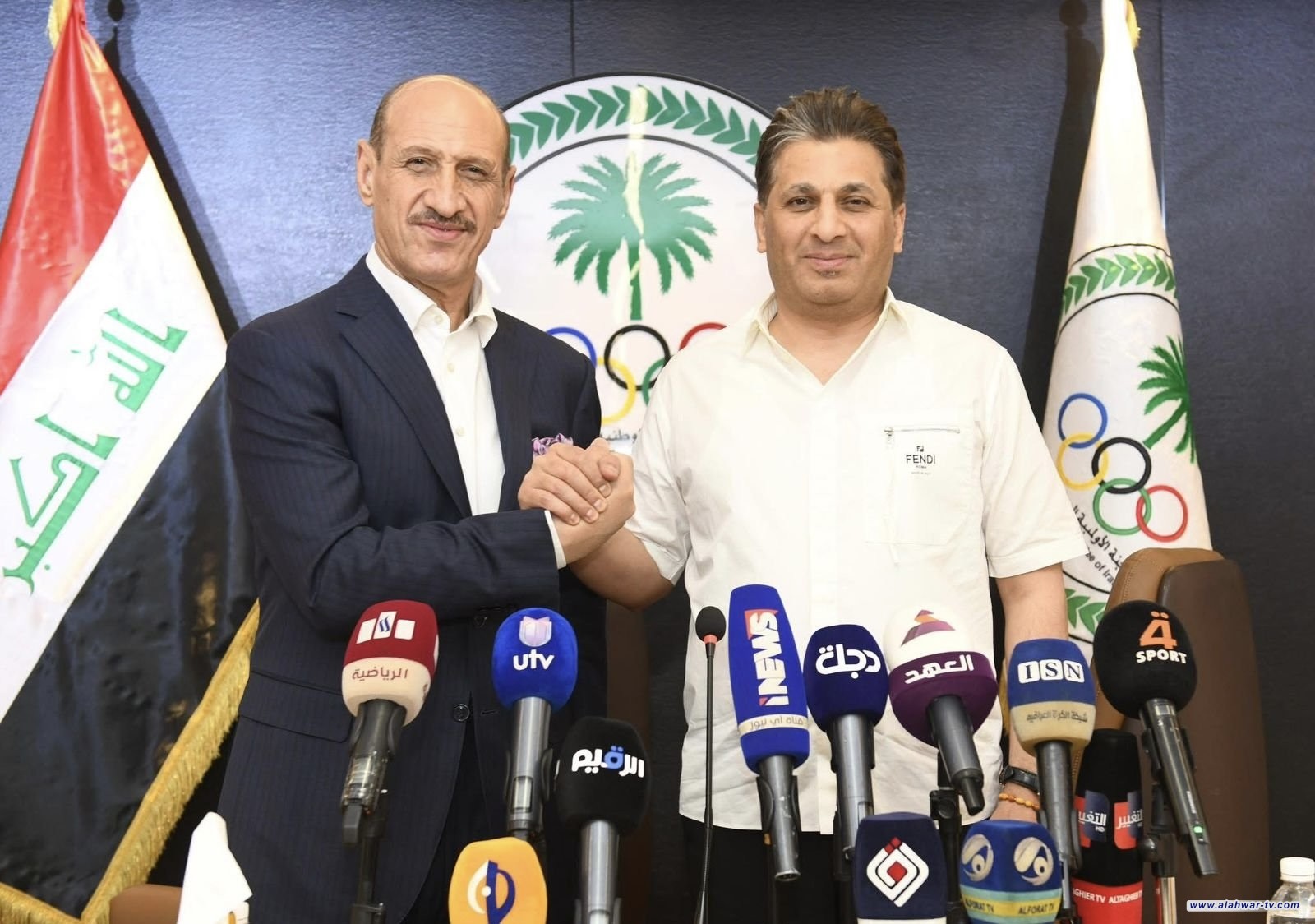 مفتن ودرجال يتفقان على استراتيجية العمل المقبلة الخاصة بالمنتخب الوطني