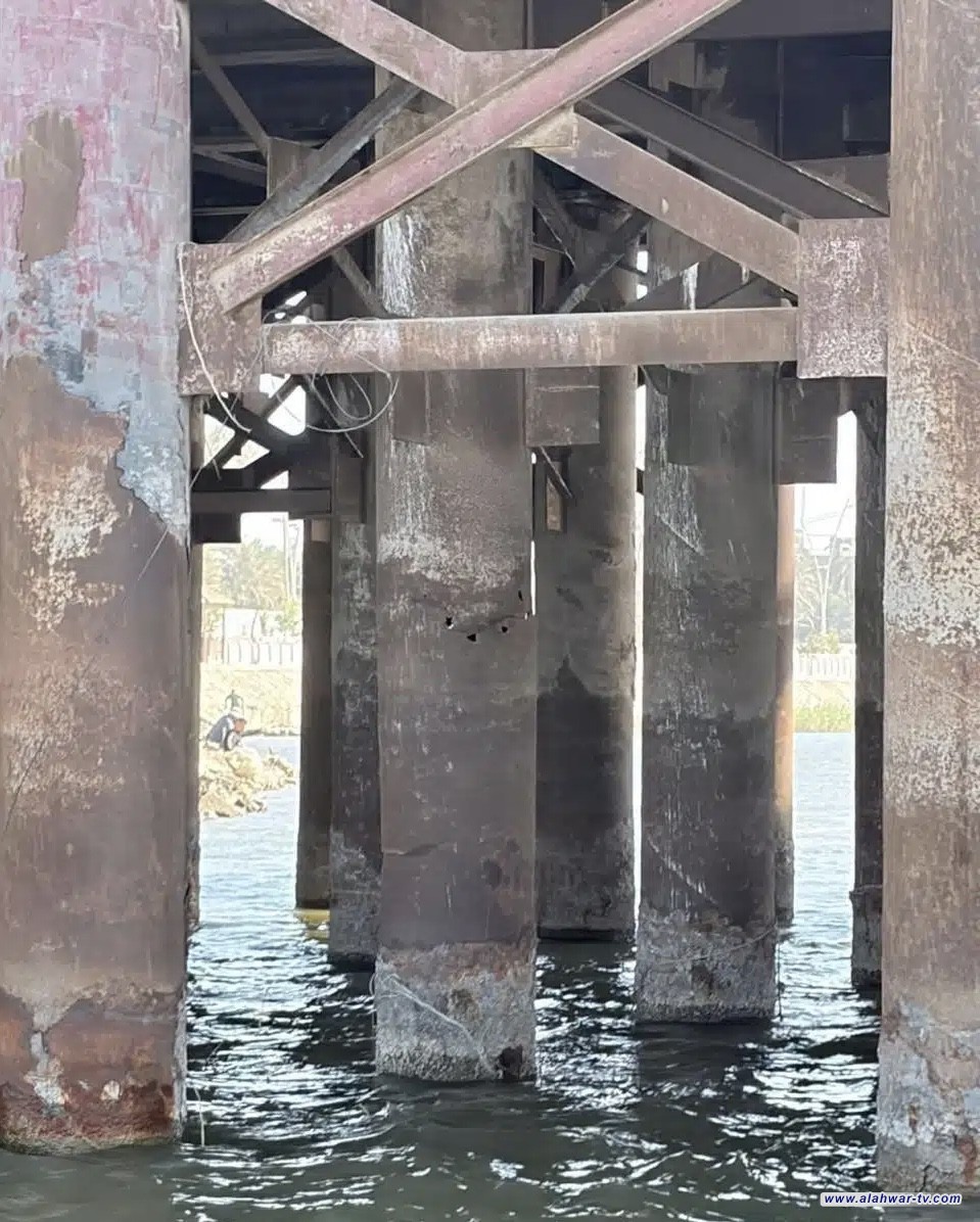 لجنة فنية تكشف وضع جسر الزيتون وسط الناصرية وتقنين المرور مؤقتا