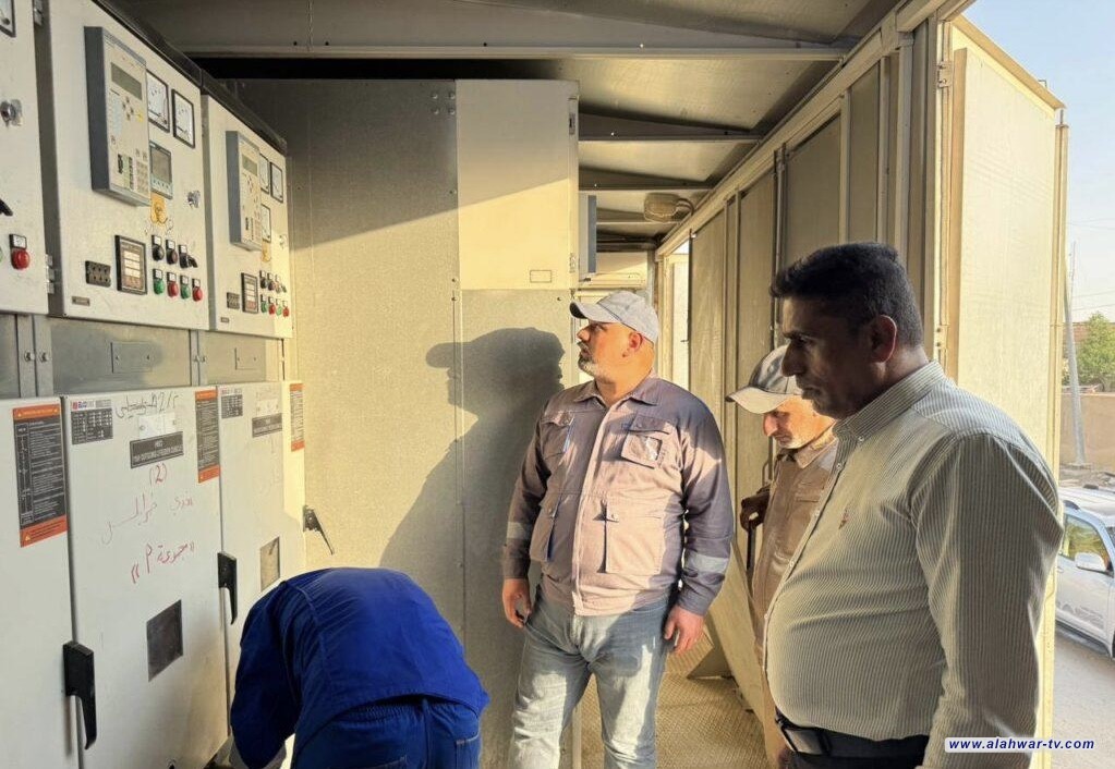 كهرباء ذي قار تُدخِل محطة متنقلة جديدة في البطحاء لتحسين الخدمة خلال زيارة الأربعين