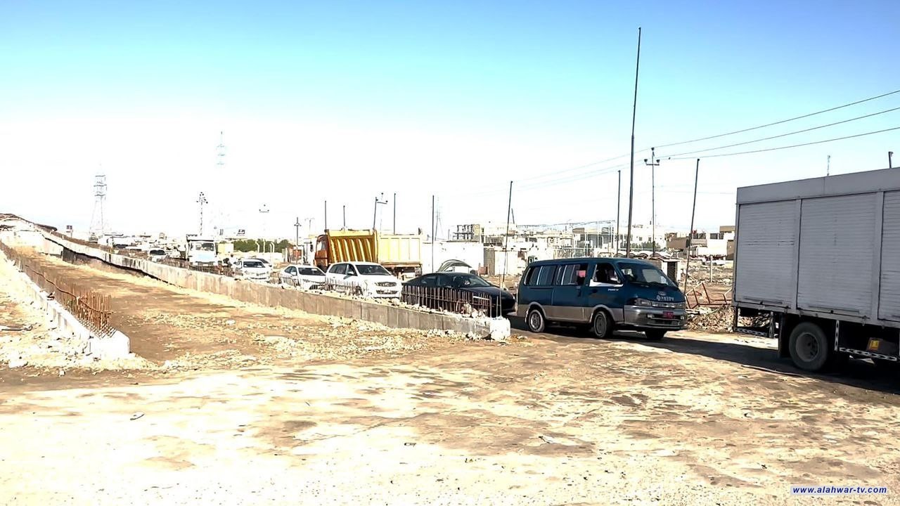 مديرية مرور ذي قار عن قطع عدة طرق في مشروع مجسر الاسكان الصناعي،
