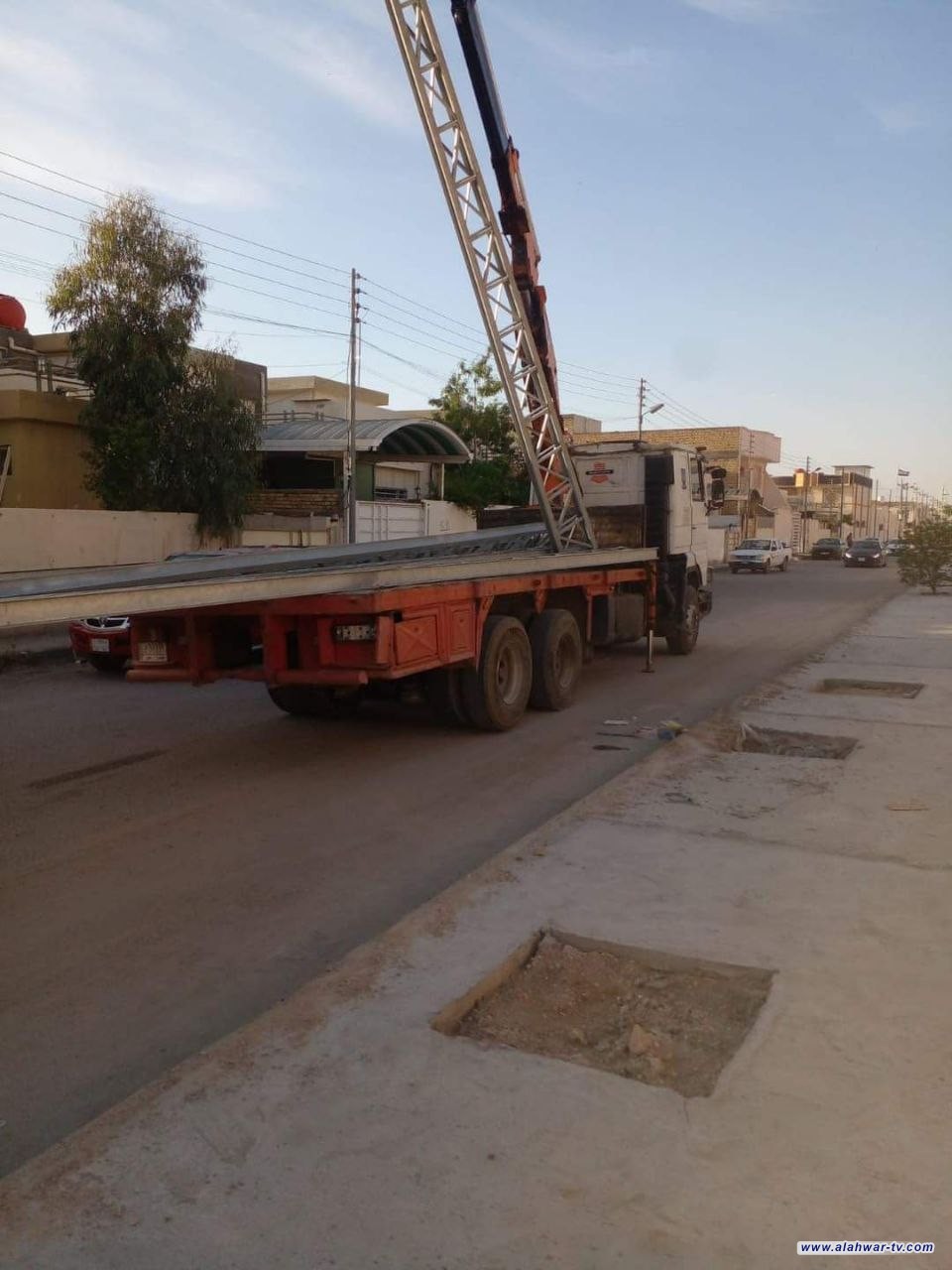 كهرباء ذي قار تعلن المباشرة بمشروع استحداث خط ٣٣ ك.ف لتغذية محطة تينا الثانوية