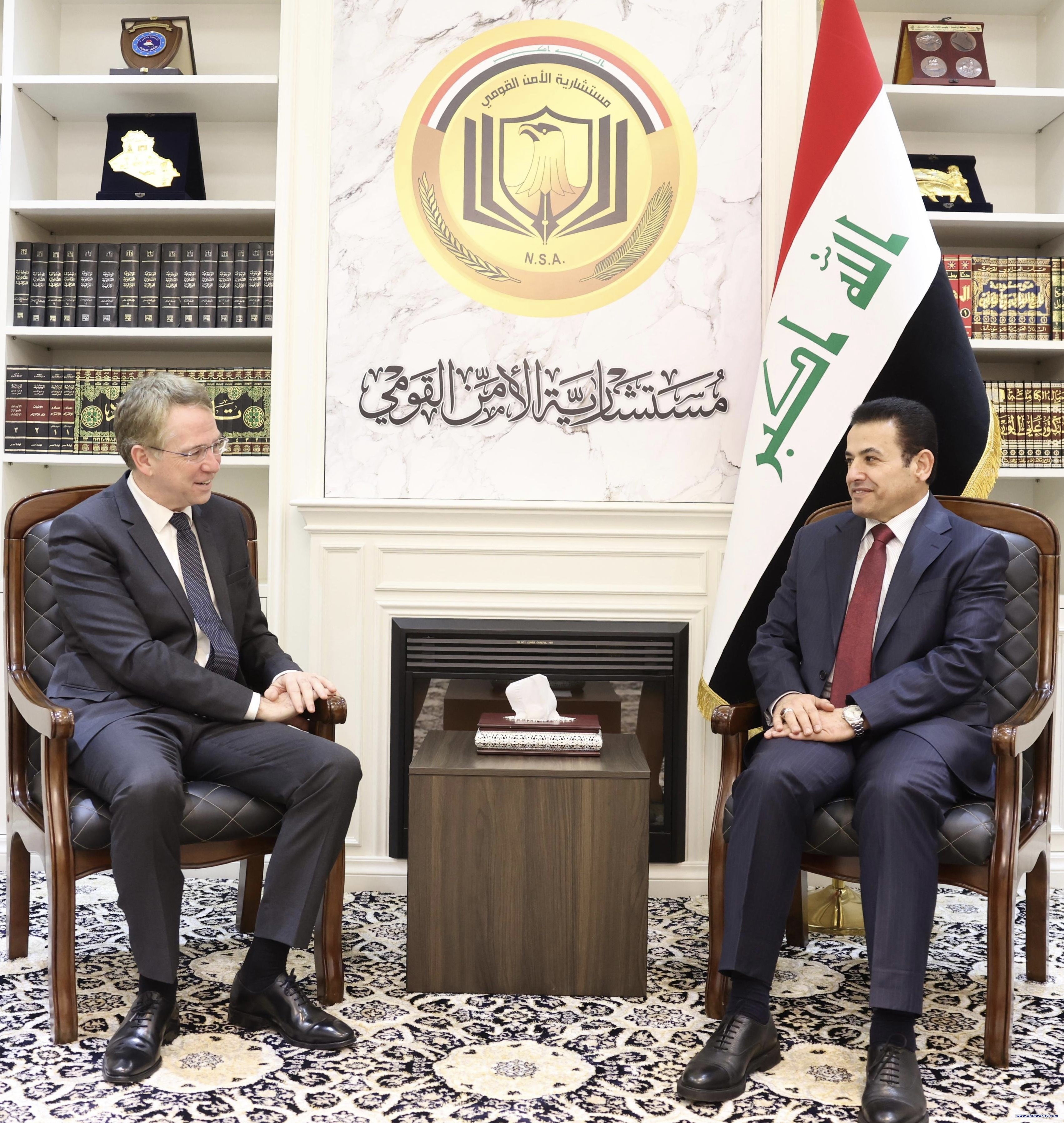 الأعرجي يؤكد موقف العراق الثابت باحترام خيارات الشعب السوري