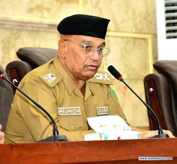 قائد شرطة ذي قار: لا وجود لمناطق رخوة أمنيا  والوضع مستقر نتيجة خطط التفتيش وتعزيز الثقة