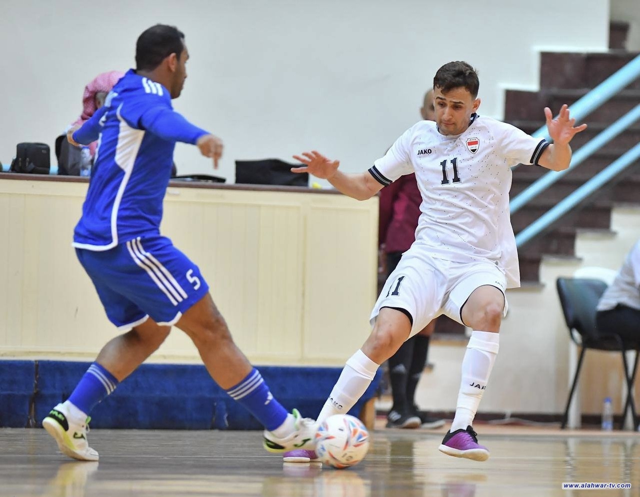 منتخبنا الوطني لكرة الصالات يتعادل ودياً أمام نظيره الكويتي