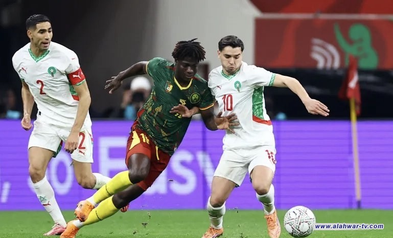 المغرب تهزم الكاميرون وتبلغ نصف نهائي أمم أفريقيا