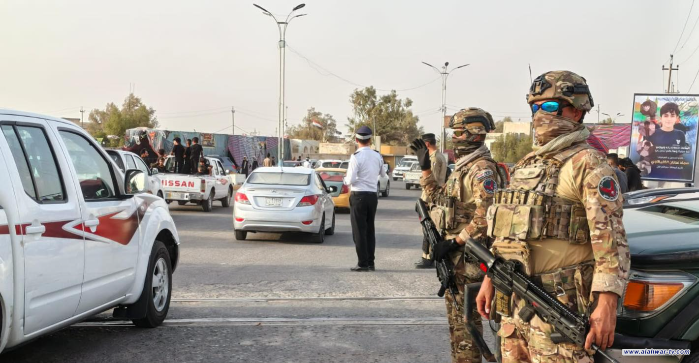 توقيف ضابط وعناصر دورية للشرطة إثر مشاجرتهم مع موكب حسيني بالسماوة