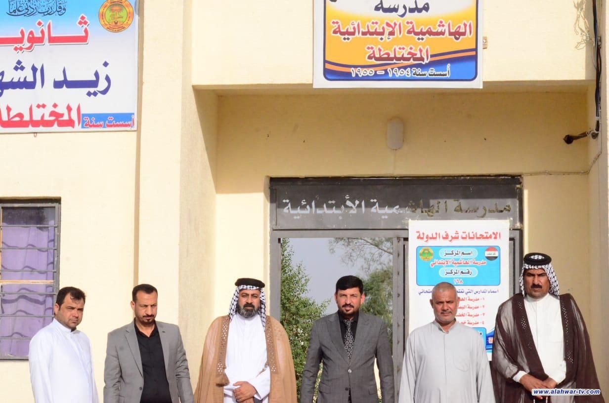 رئيس لجنة التربية والتعليم في مجلس ذي قار يتفقد عدد من مناطق المحافظة