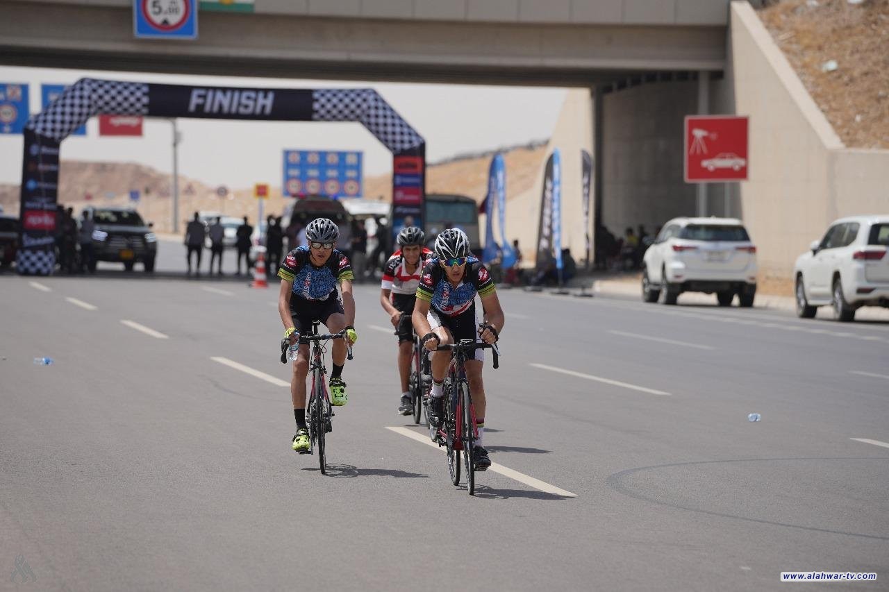 اختتام منافسات المرحلة الثالثة من دوري الدراجات في محافظة أربيل