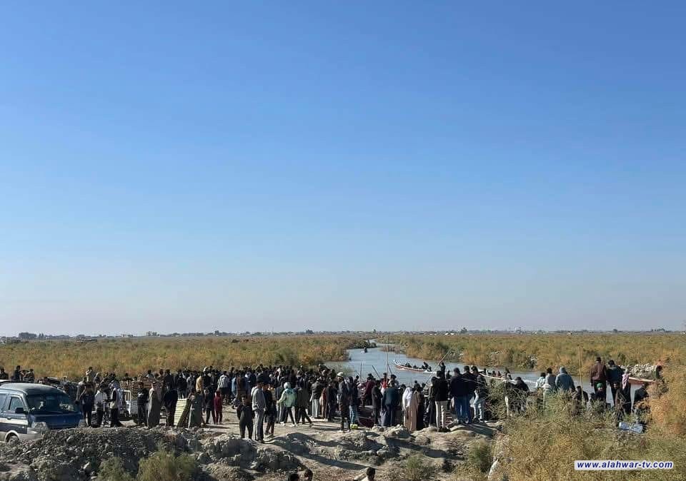 بالصور: أهوار الجبايش تستقبل العام الجديد بأعداد كبيرة من السائحين