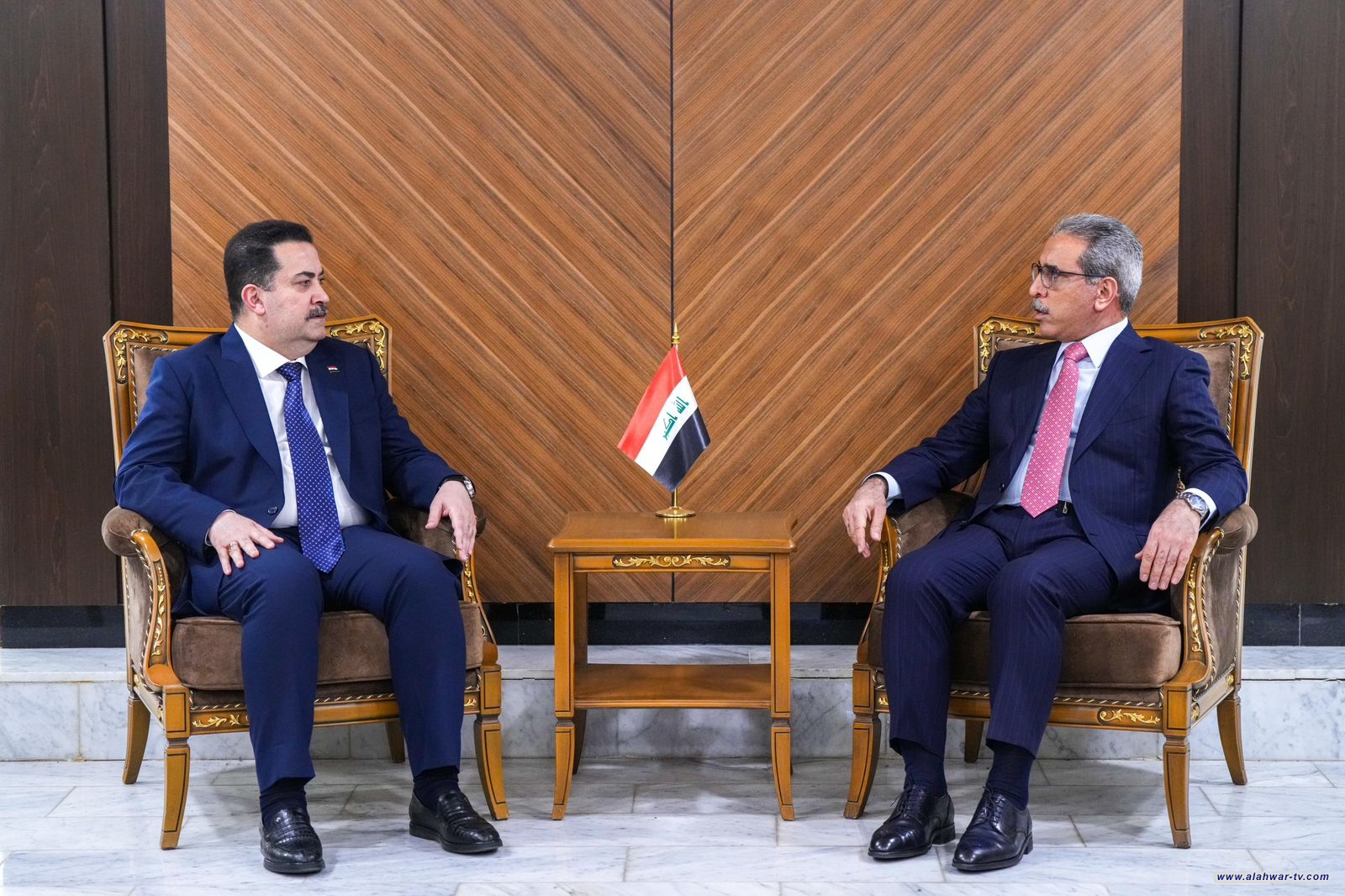 السوداني وزيدان يؤكدان ضرورة تعزيز السبل الكفيلة بتدعيم سيادة القانون