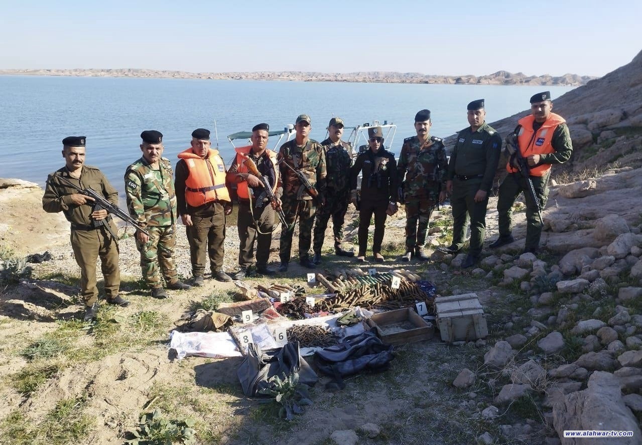 شرطة ديالى تضبط كدسا للعتاد في منطقة تلال حمرين