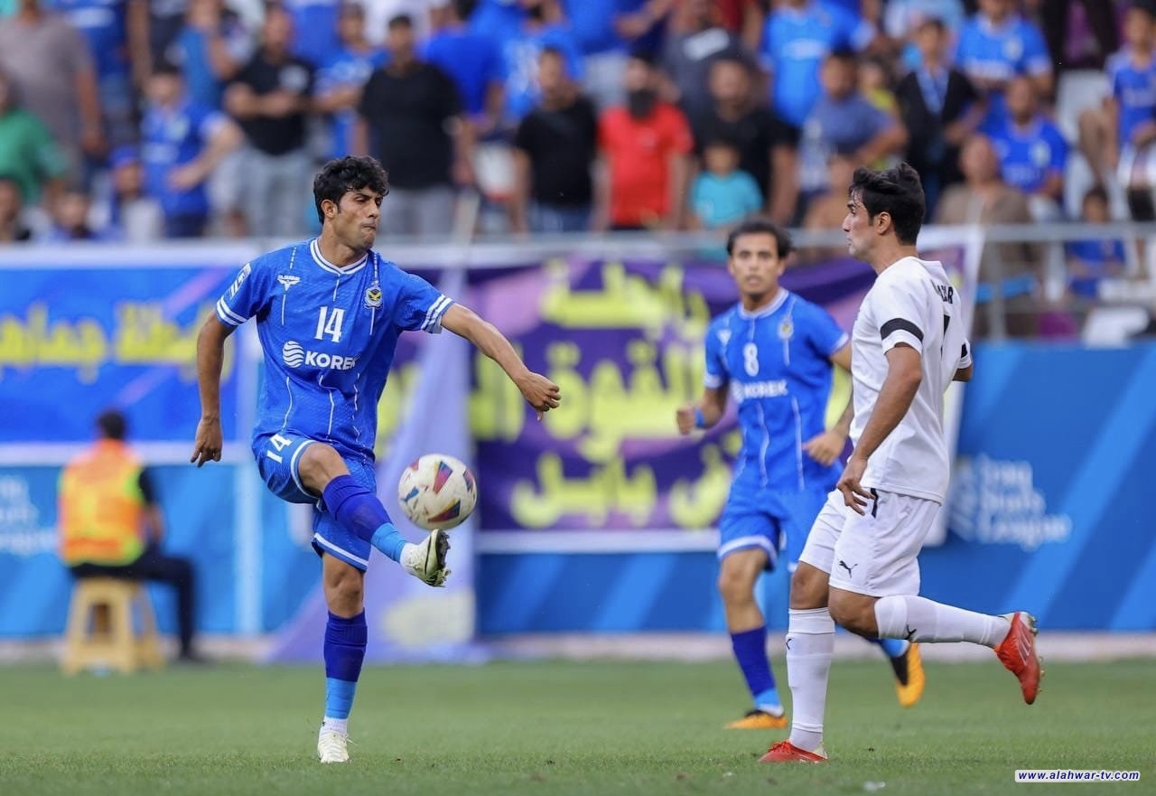 الجوية يتغلب بصعوبة على النجف ويعود لصدارة دوري نجوم العراق