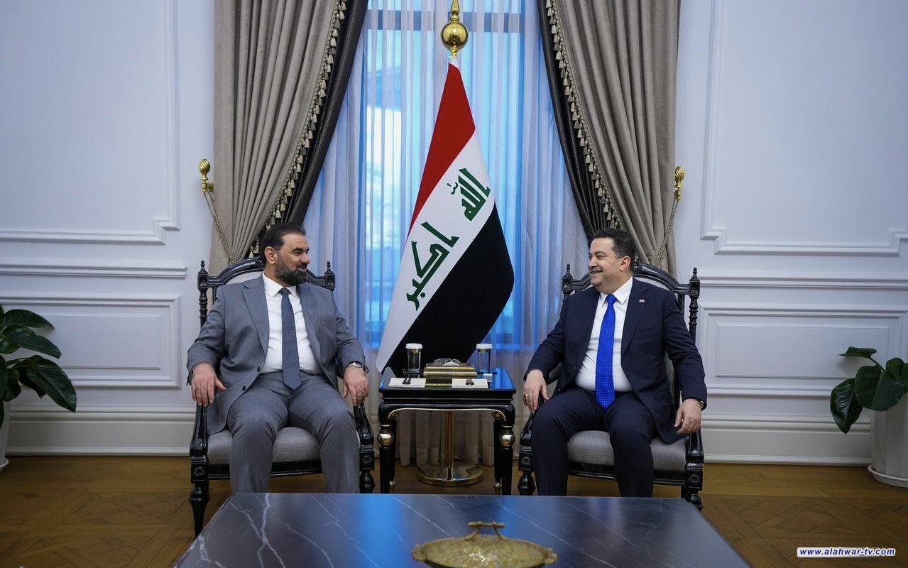 رئيس الوزراء يؤكد للحلبوسي أهمية أن يضطلع مجلس النواب الجديد بمهامه التشريعية