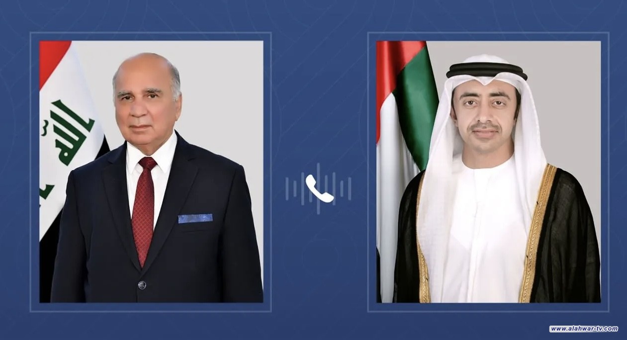 وزيرا خارجية العراق والإمارات يبحثان تعزيز التعاون والقضايا المشتركة