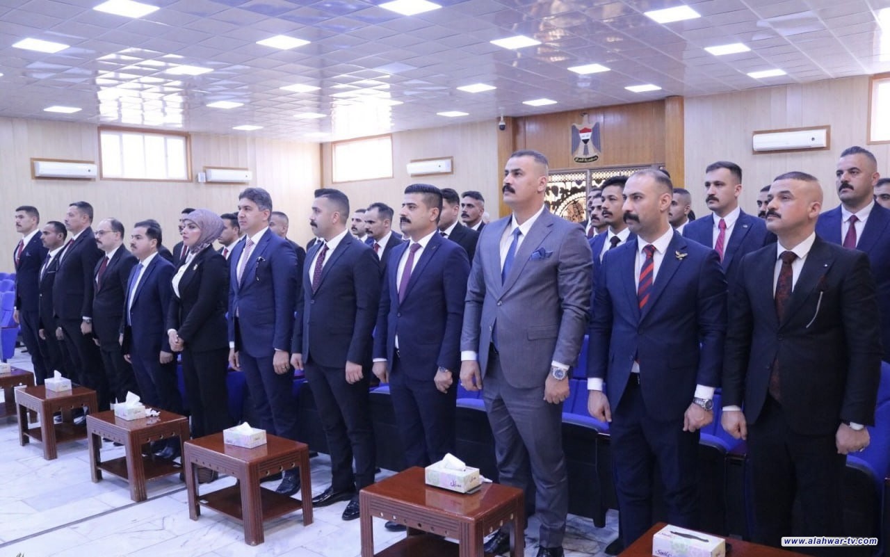 39 ضابطًا في وزارة الداخلية يؤدون اليمين القانونية لمنحهم سلطة محقق