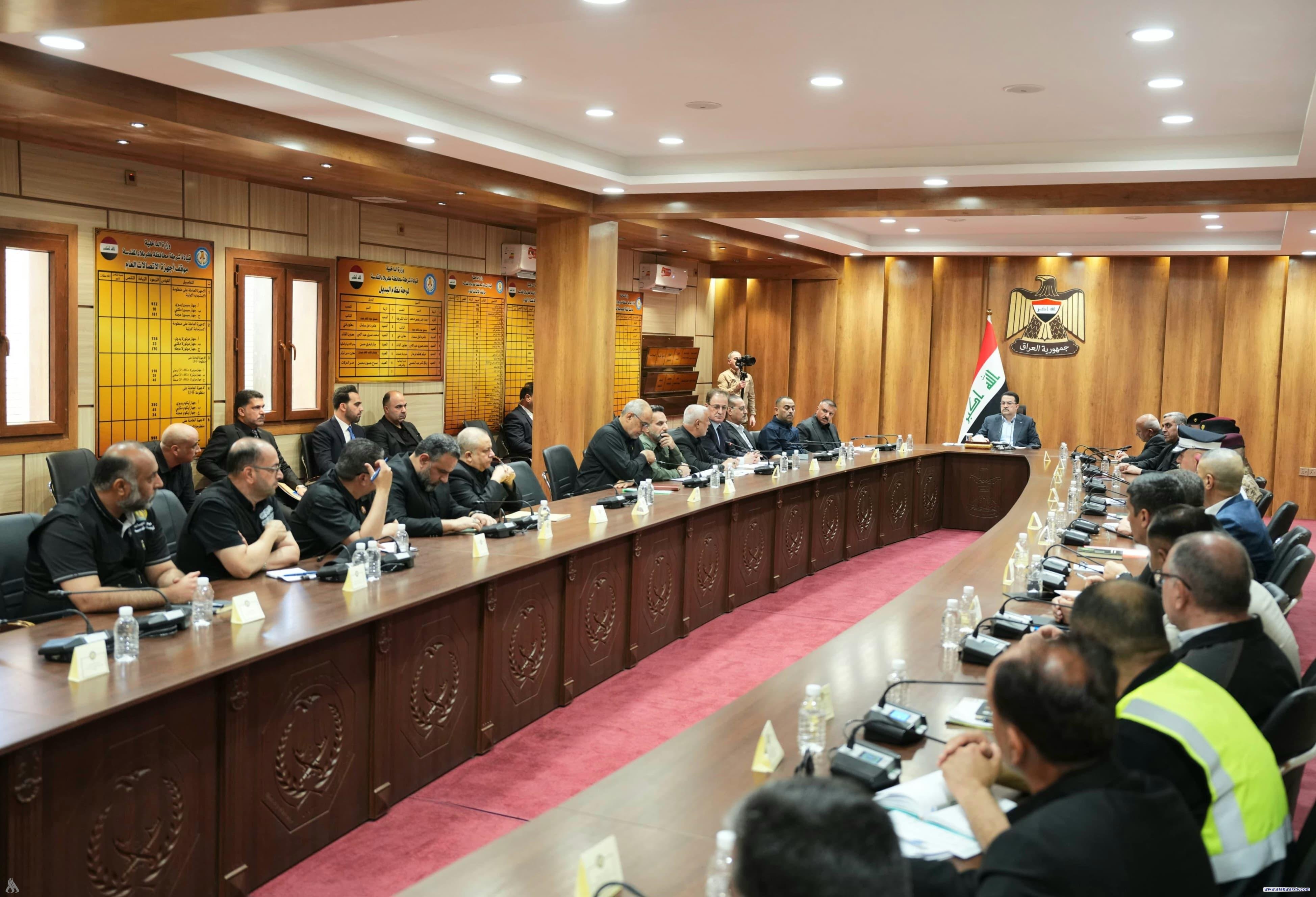 رئيس الوزراء يوجه بتأمين كامل الخدمات لزائري محافظتي كربلاء المقدسة والنجف الأشرف