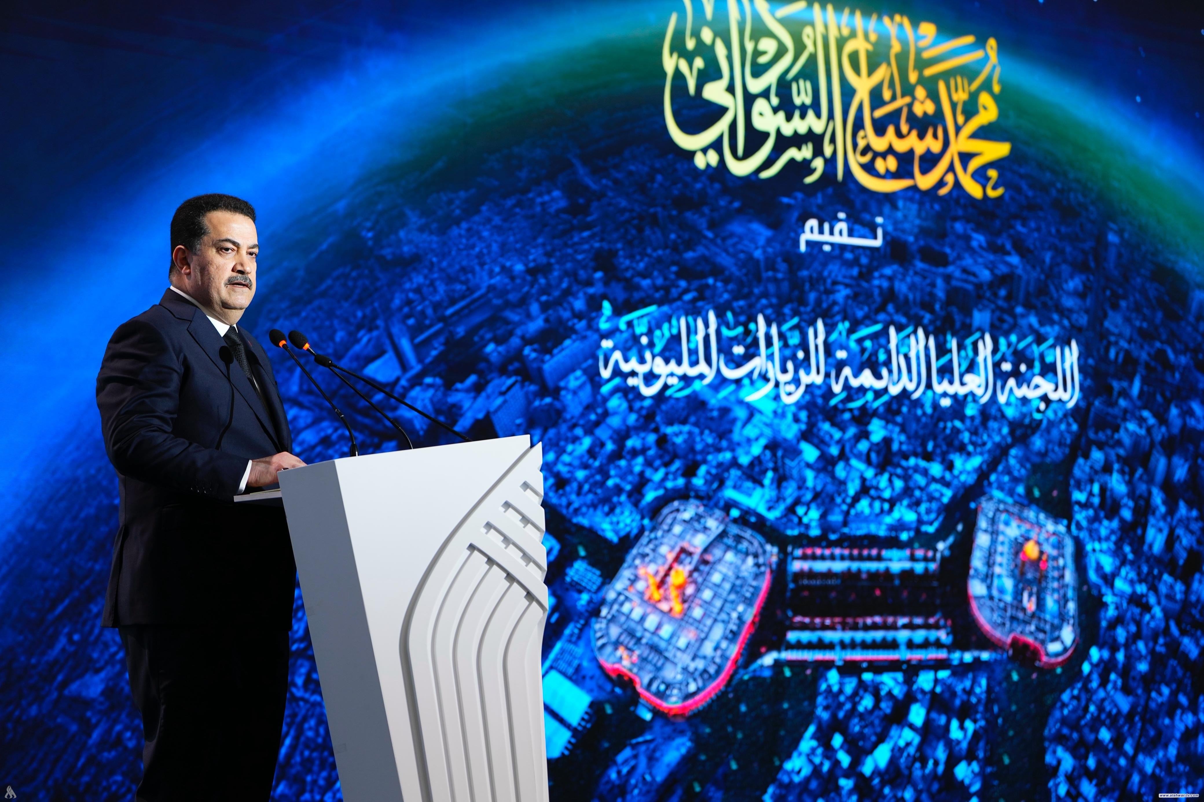 رئيس الوزراء: كربلاء المقدسة اصبحت وجدانا لملايين المسلمين ونحن امام تزايد كبير لاعداد الزائرين