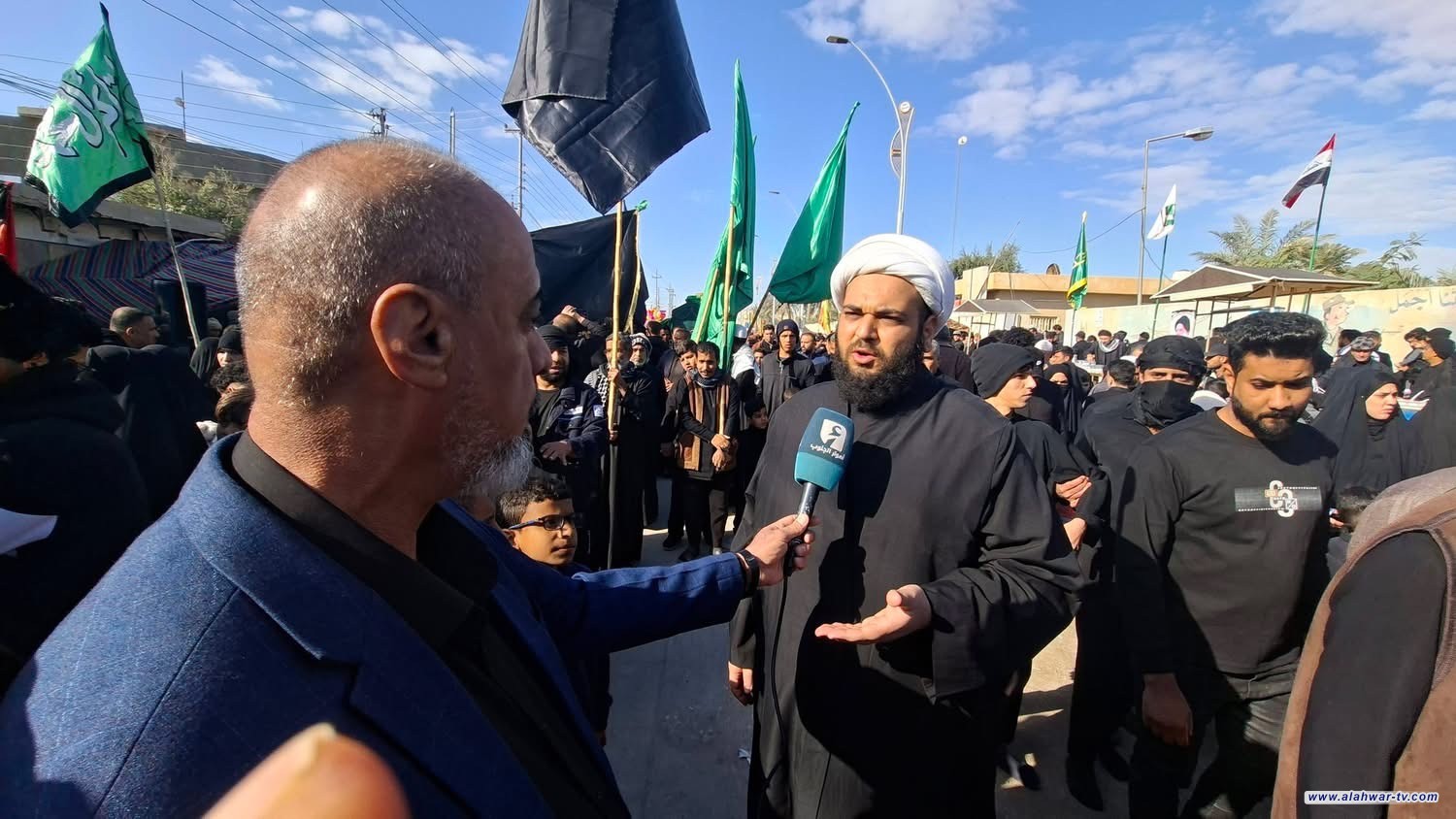التغطية الفوتوغرافية للتشييع الرمزي لنعش الإمام موسى بن جعفر (عليه السلام) في ذي قار
