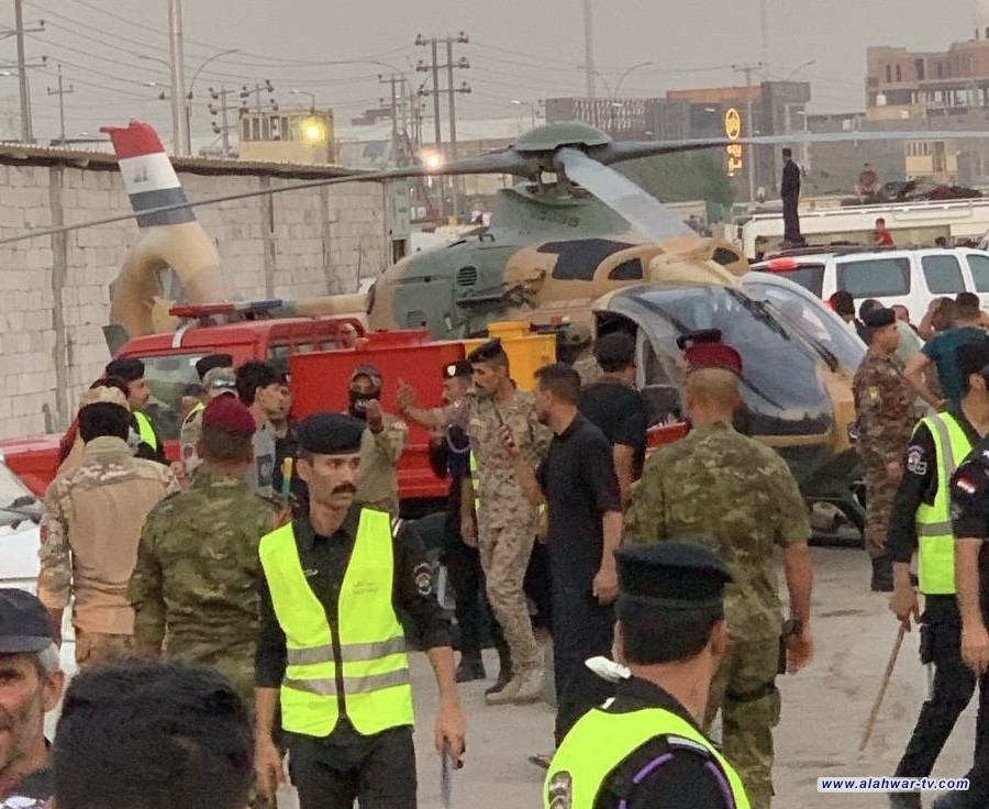 اللجنة الأمنية العليا: هبوط اضطراري لطائرة مروحية في كربلاء المقدسة بسبب خلل فني دون إصابات