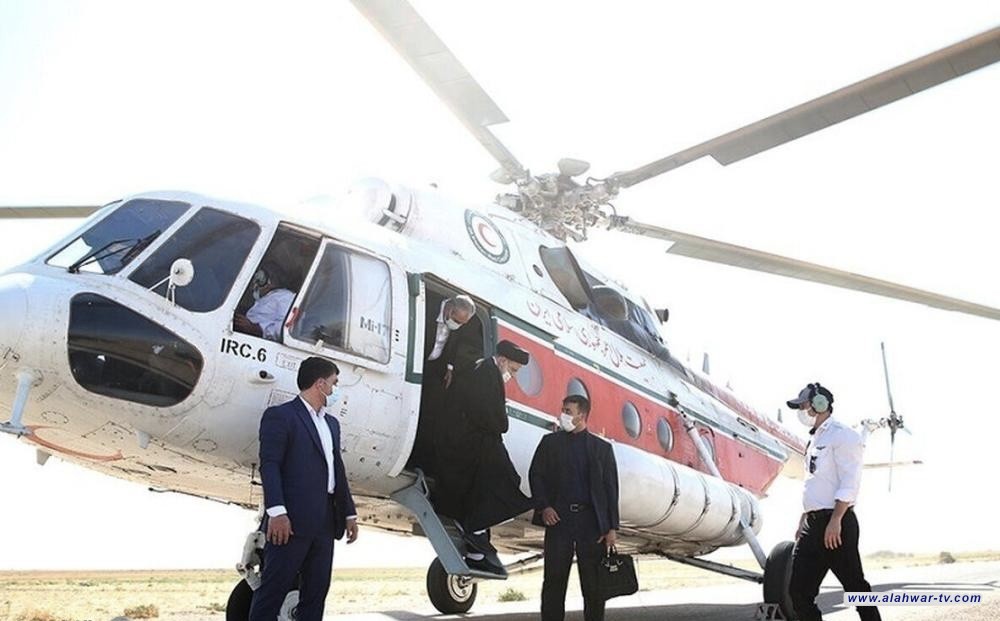 بالاسماء.. المفقودون على طائرة الرئيس الايراني