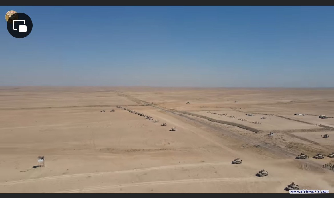 نمور الصحراء  تمرين تعبوي لفوج الطوارئ الخامس بذي قار