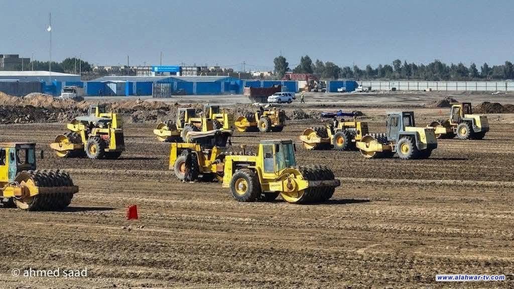 لمباشرة بالعمل في مشروع المدينة الطبية في مدينة الناصرية ضمن مشاريع صندوق إعمار ذي قار