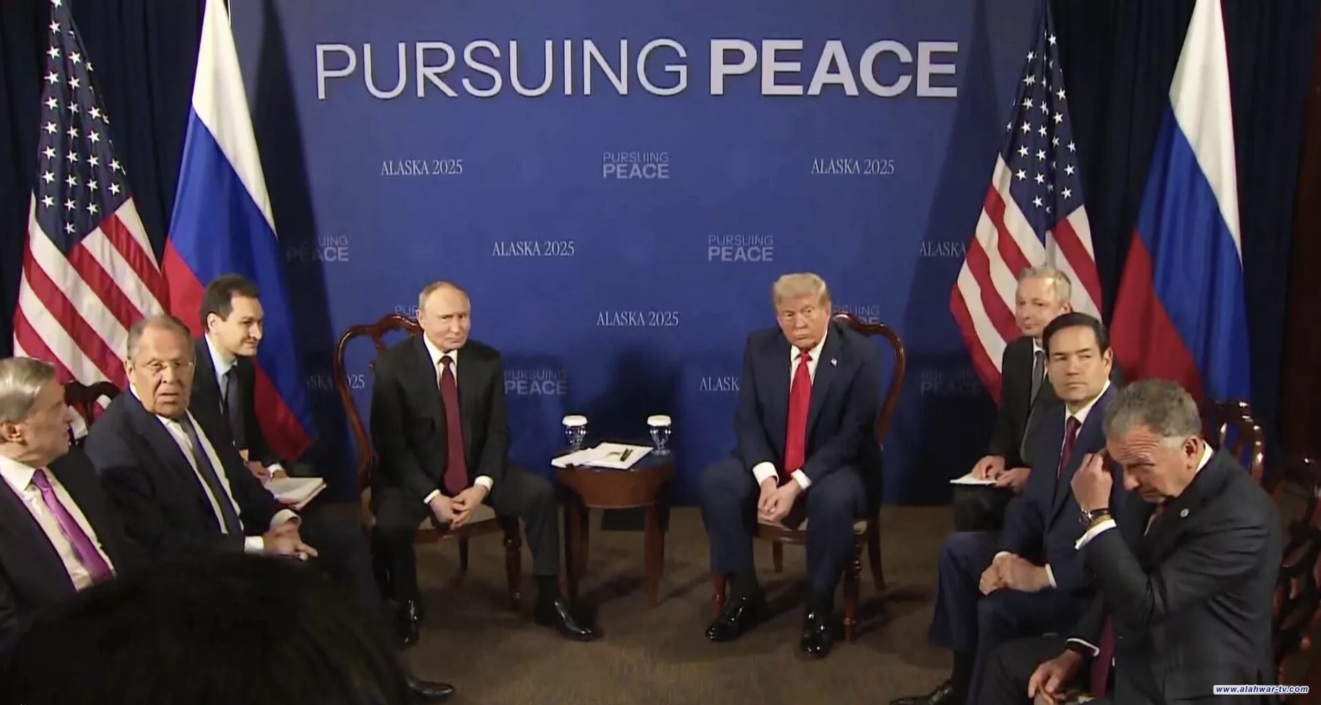 بدء المحادثات بين ترامب وبوتين في ألاسكا